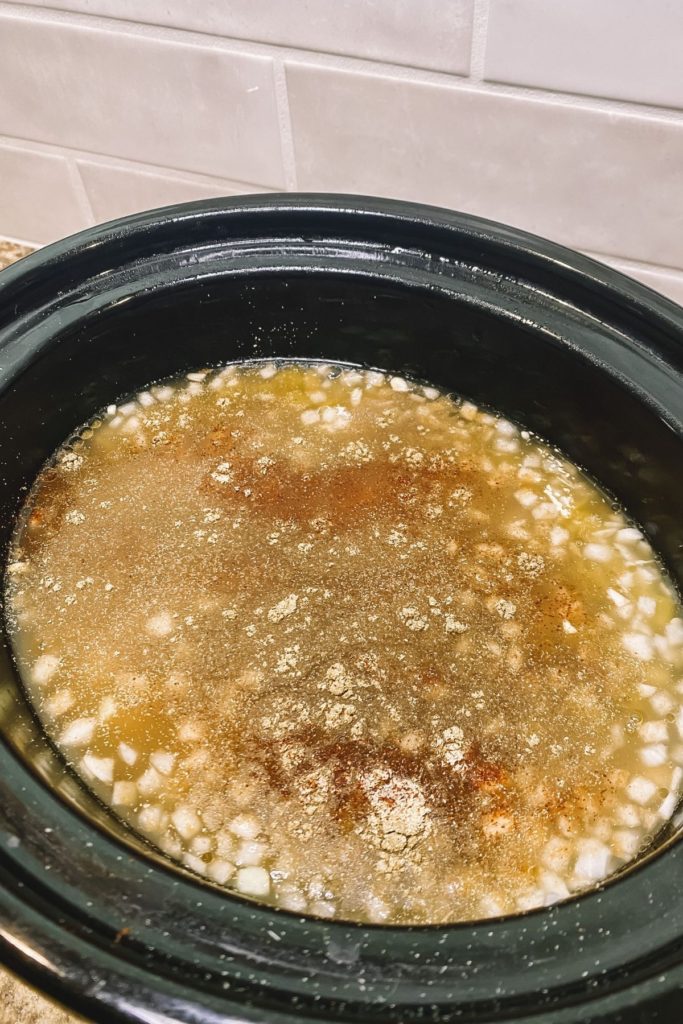 white chili in crock pot